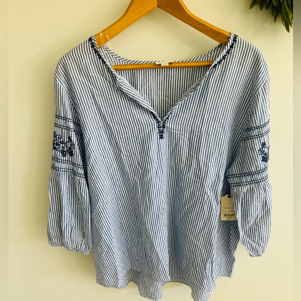 NWT new St. John’s Bay  XXL plus size embroidered